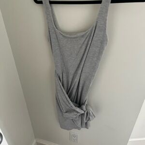 Wilfred Grey Saturn wrap dress